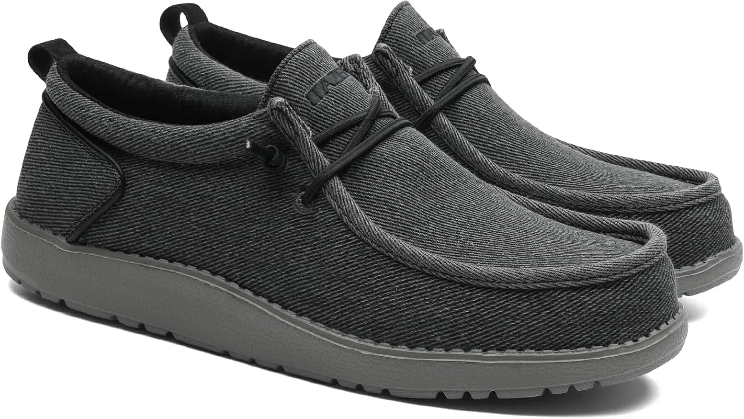 1TAZERO Wide-Shoes for Men-Slip on Walking-Loafers Casual-Shoes - Wide Width Comfortable Orthopedic Shoes for Men with Arch Support for Plantar Fasciitis