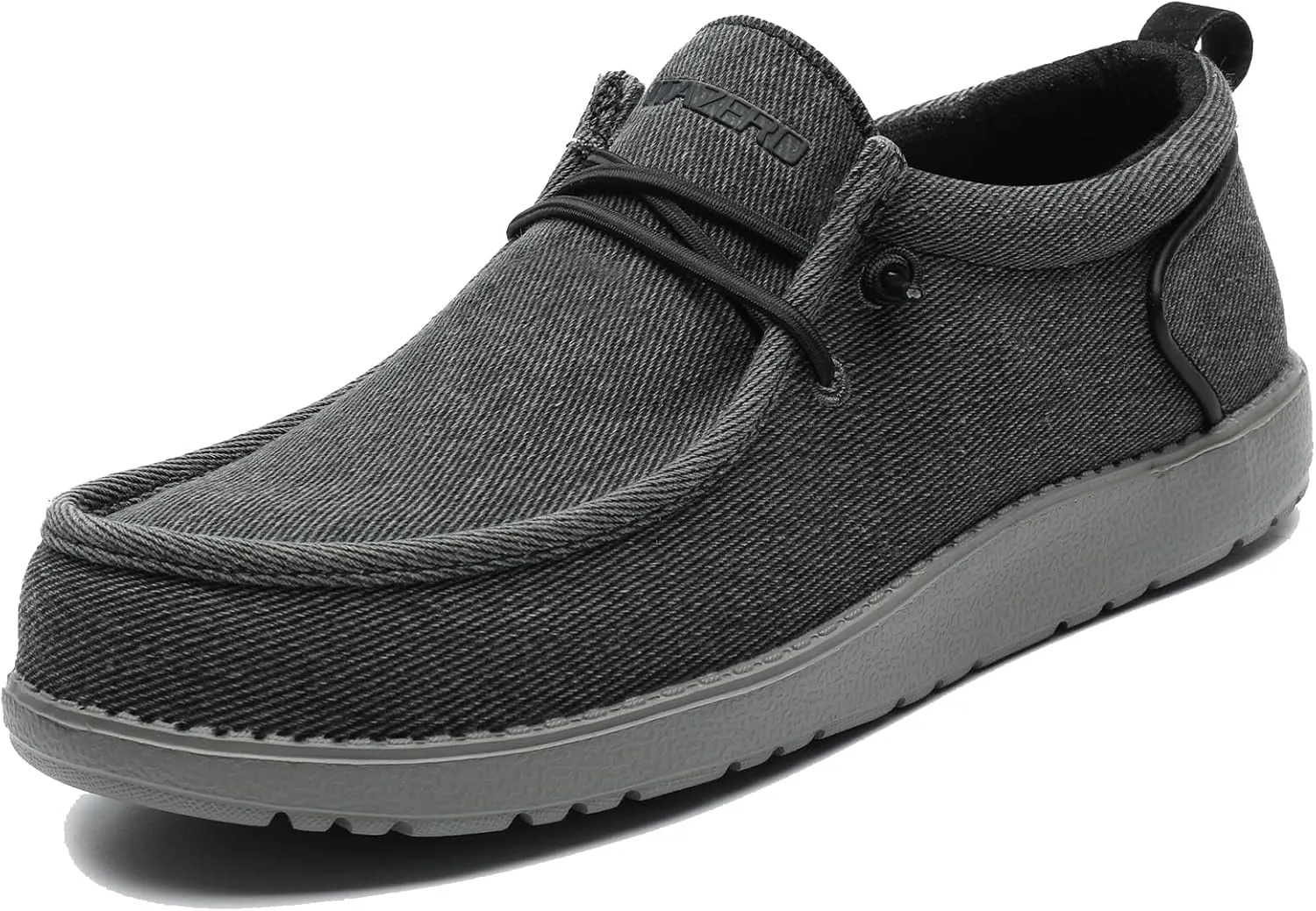 1TAZERO Wide-Shoes for Men-Slip on Walking-Loafers Casual-Shoes - Wide Width Comfortable Orthopedic Shoes for Men with Arch Support for Plantar Fasciitis