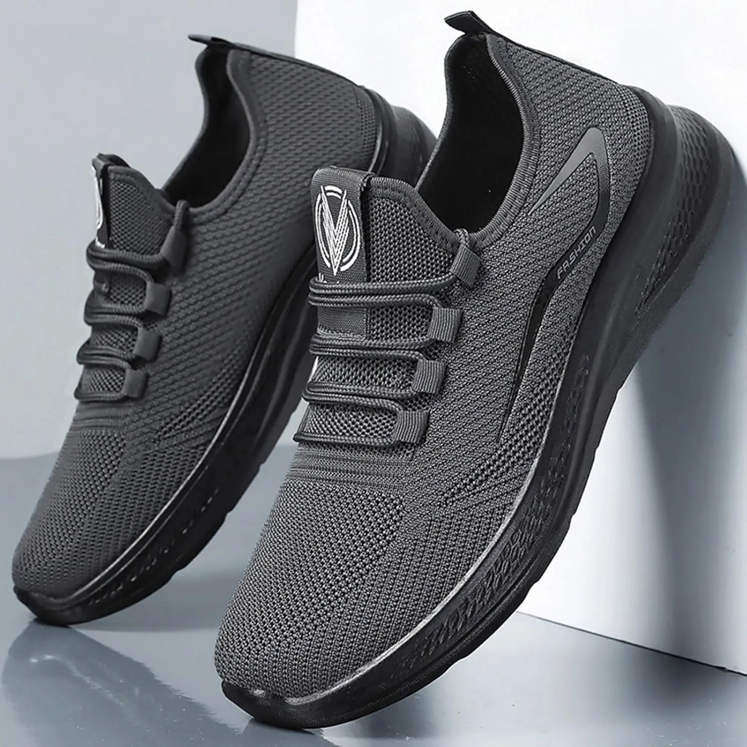 Arch Support Non Slip Minimalist Shoes for Men Breathable Mesh Fashion Sneaker Men's Arch Support Insole Shoes