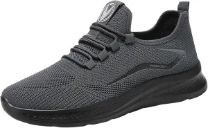 Arch Support Non Slip Minimalist Shoes for Men Breathable Mesh Fashion Sneaker Men's Arch Support Insole Shoes
