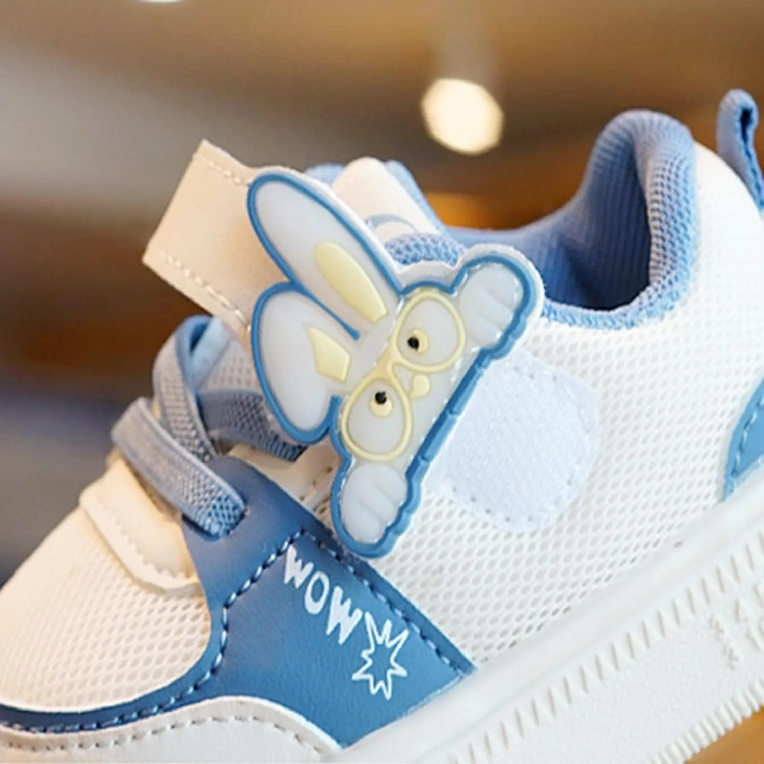 Baby Infant Breathable Mesh Sneakers Toddler First Walking Sport Shoes Boys Kids 𝗖artoon Open Toe Light Comfy Shoes