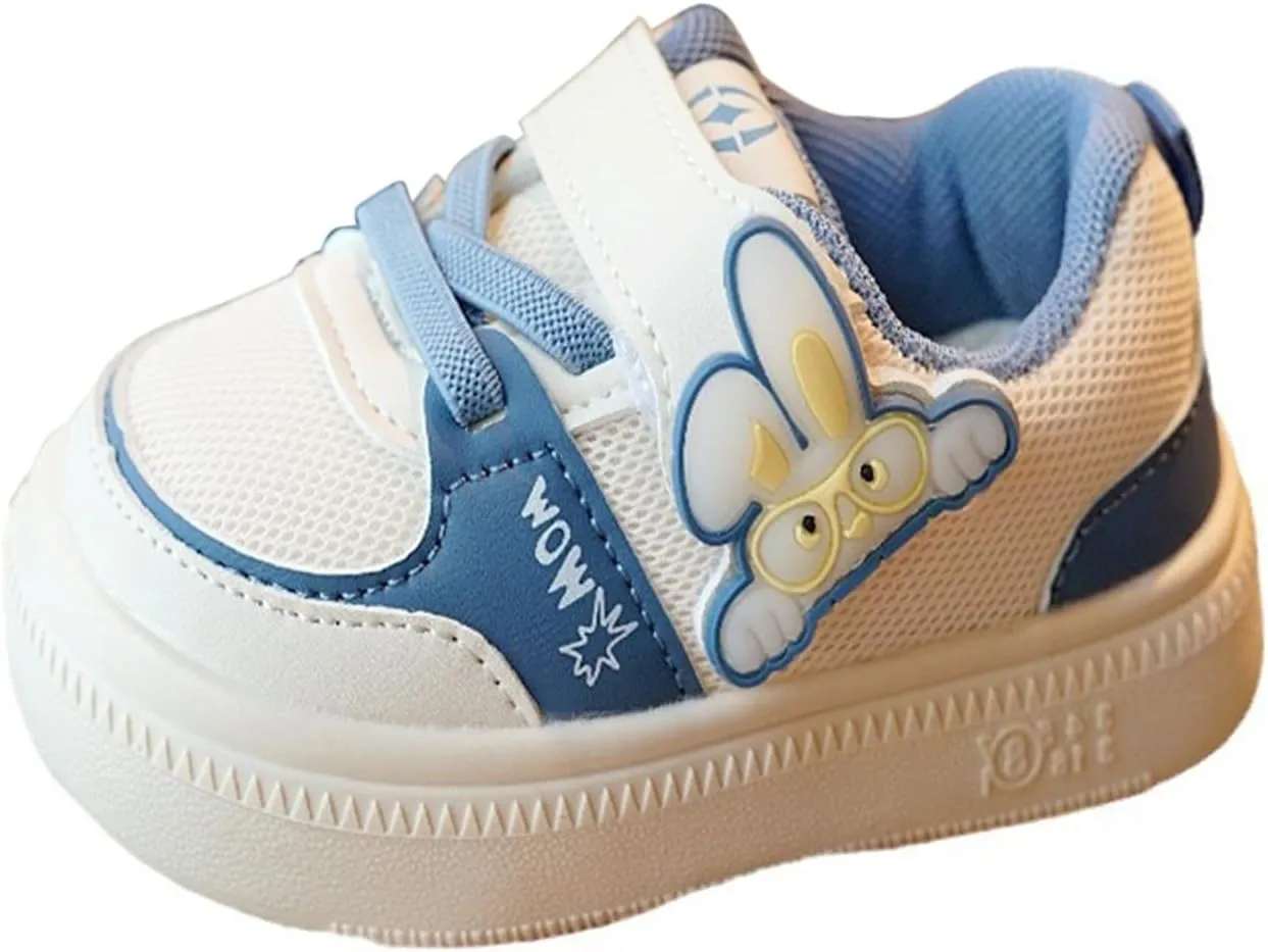 Baby Infant Breathable Mesh Sneakers Toddler First Walking Sport Shoes Boys Kids 𝗖artoon Open Toe Light Comfy Shoes