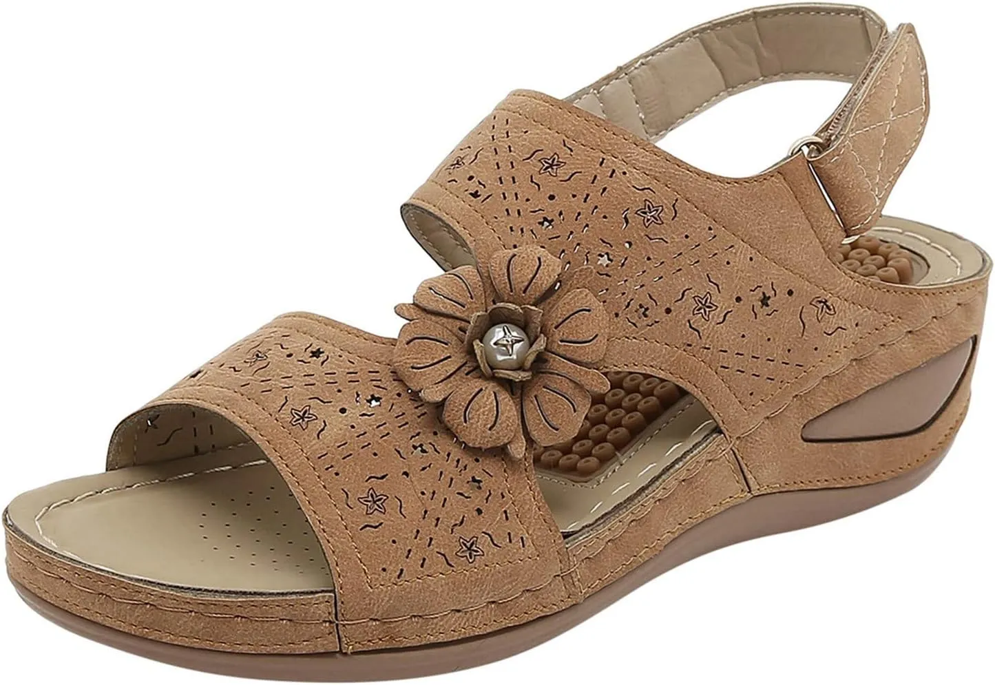 Best Arch Support Flip Flops Comfy Walking Shoes for Women Dressy Womens Comfort Sandals with Arch Support Back Strap Womens Wedge Sandals Wide Width Silver High Heels Women Business Casual Shoes
