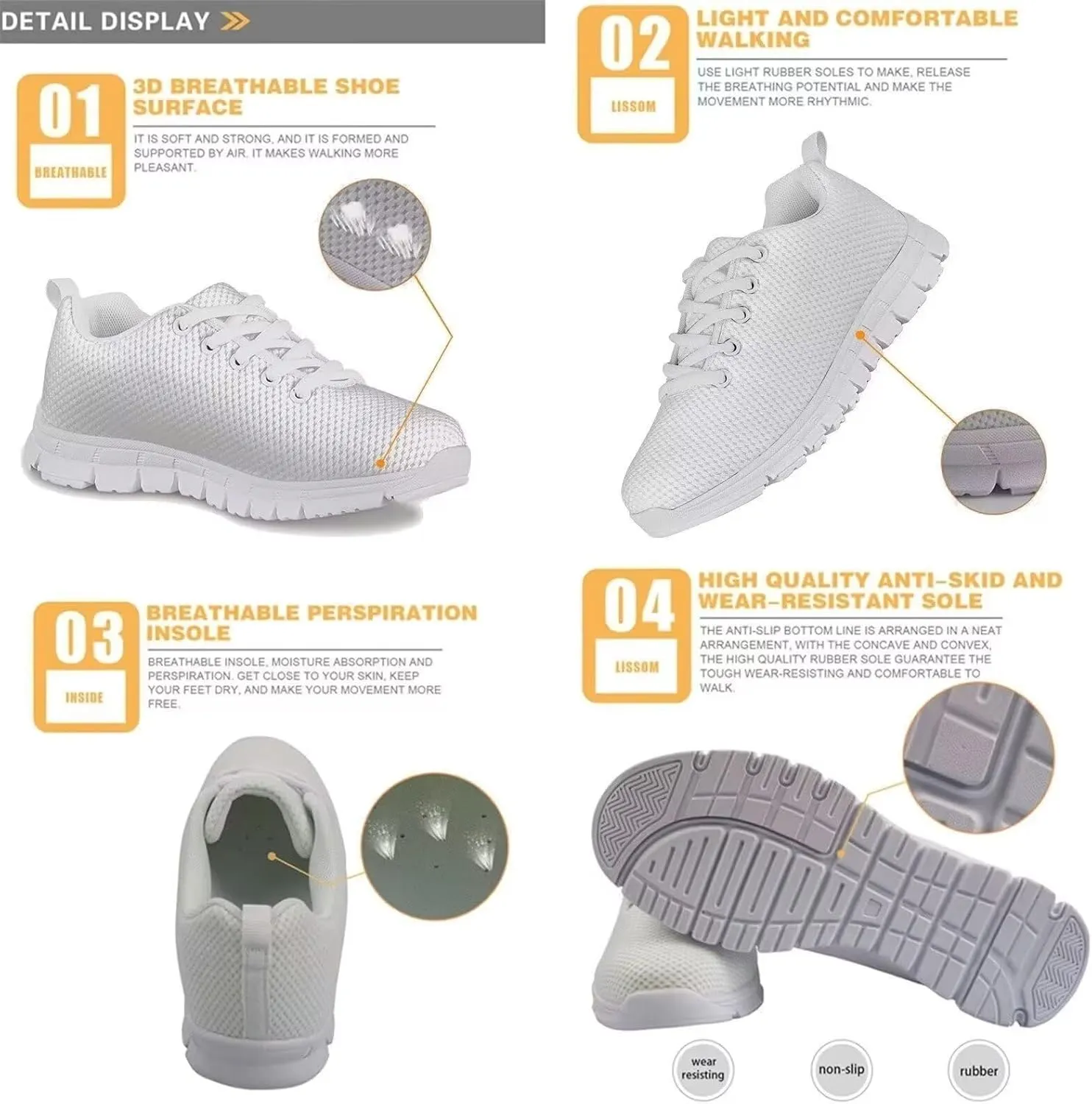 Boys Tennis Shoes Mesh Running Sport Shoe Animal Print Sneaker Lightweight Breathable Lace Up Athletic Shoes US11-5