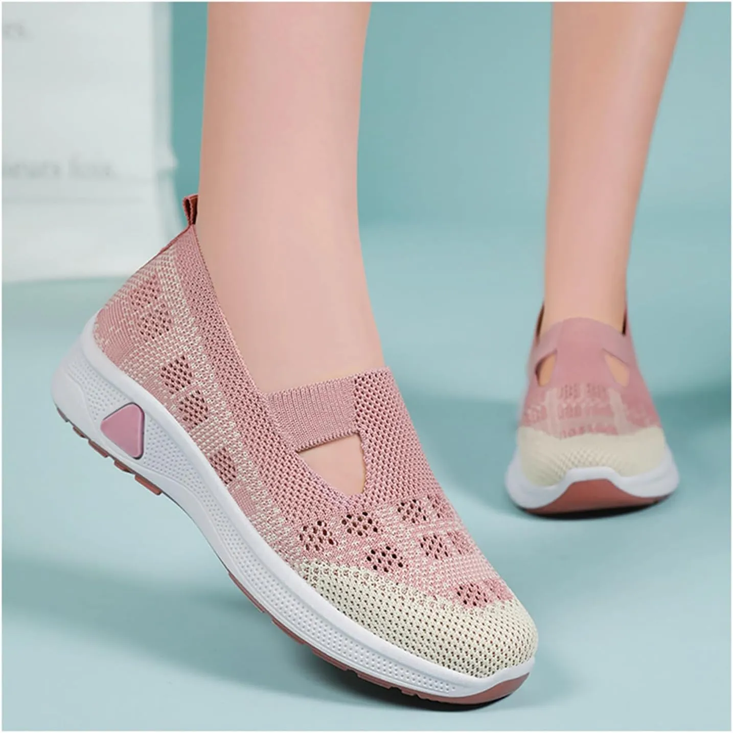 Canvas Shoes for Women Wide Width Slip On Walking Sneakers Low Top Sneakers Orthopedic Shoes for Women Comfort Wear Orthowear Shoe Pull On Comfortable Footwear All Day Wear Non Slip Nursing Shoe