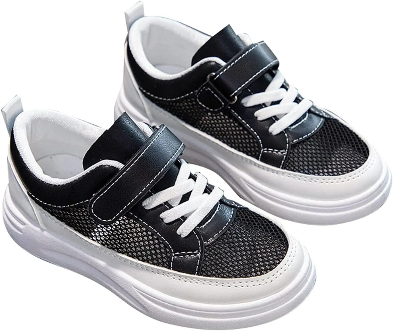 Childrens Flat Sport Shoes Boys Kids Open Toe Light Sneaker Outdoor Running Mesh Breathable Casual Shoes Non Slip Comfy
