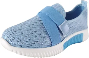 Chunky Sneakers for Women Brown Women's Black Non Slip Shoes Nursing Shoes Women Comfortable Wide Comfortwear Ortho Shoes for Women Plantar Fasciitis Wide Width Slip On Walking Shoes for Women