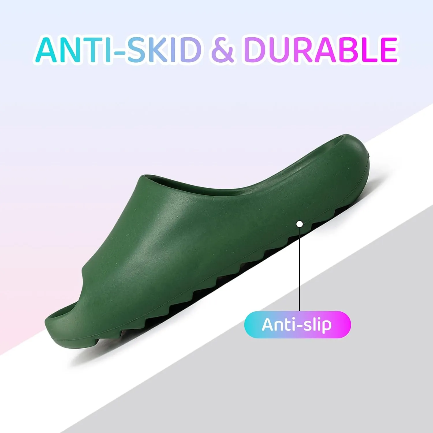 Cloud Slides for Kids,Boys Girls Shower Slippers Bathroom Pool Sandals,Toddler Home House Open Toe Comfy Thick Sole Slippers,Summer Non-Slip Beach Shoes
