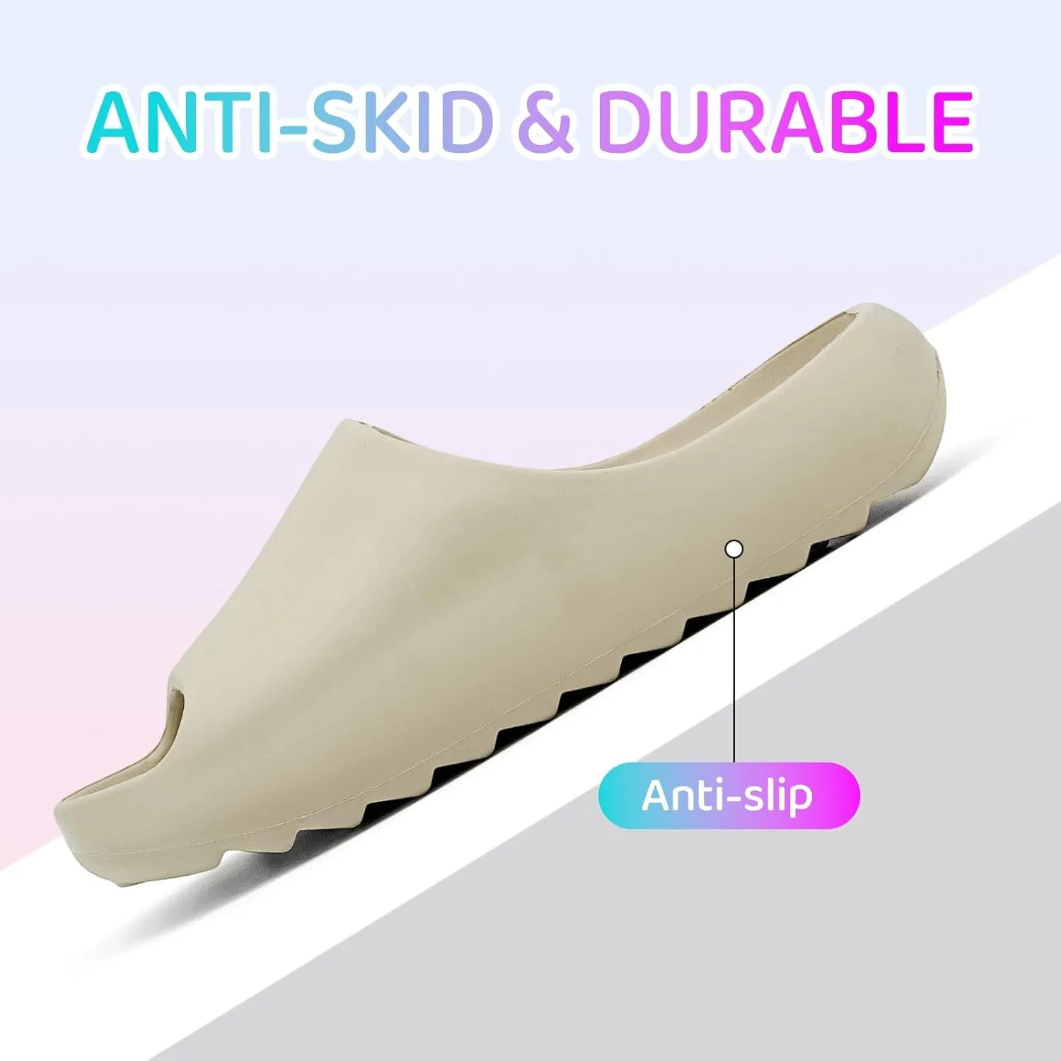 Cloud Slides for Kids,Boys Girls Shower Slippers Bathroom Pool Sandals,Toddler Home House Open Toe Comfy Thick Sole Slippers,Summer Non-Slip Beach Shoes
