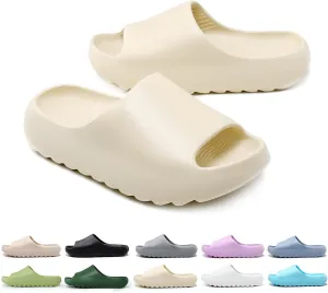 Cloud Slides for Kids,Boys Girls Shower Slippers Bathroom Pool Sandals,Toddler Home House Open Toe Comfy Thick Sole Slippers,Summer Non-Slip Beach Shoes