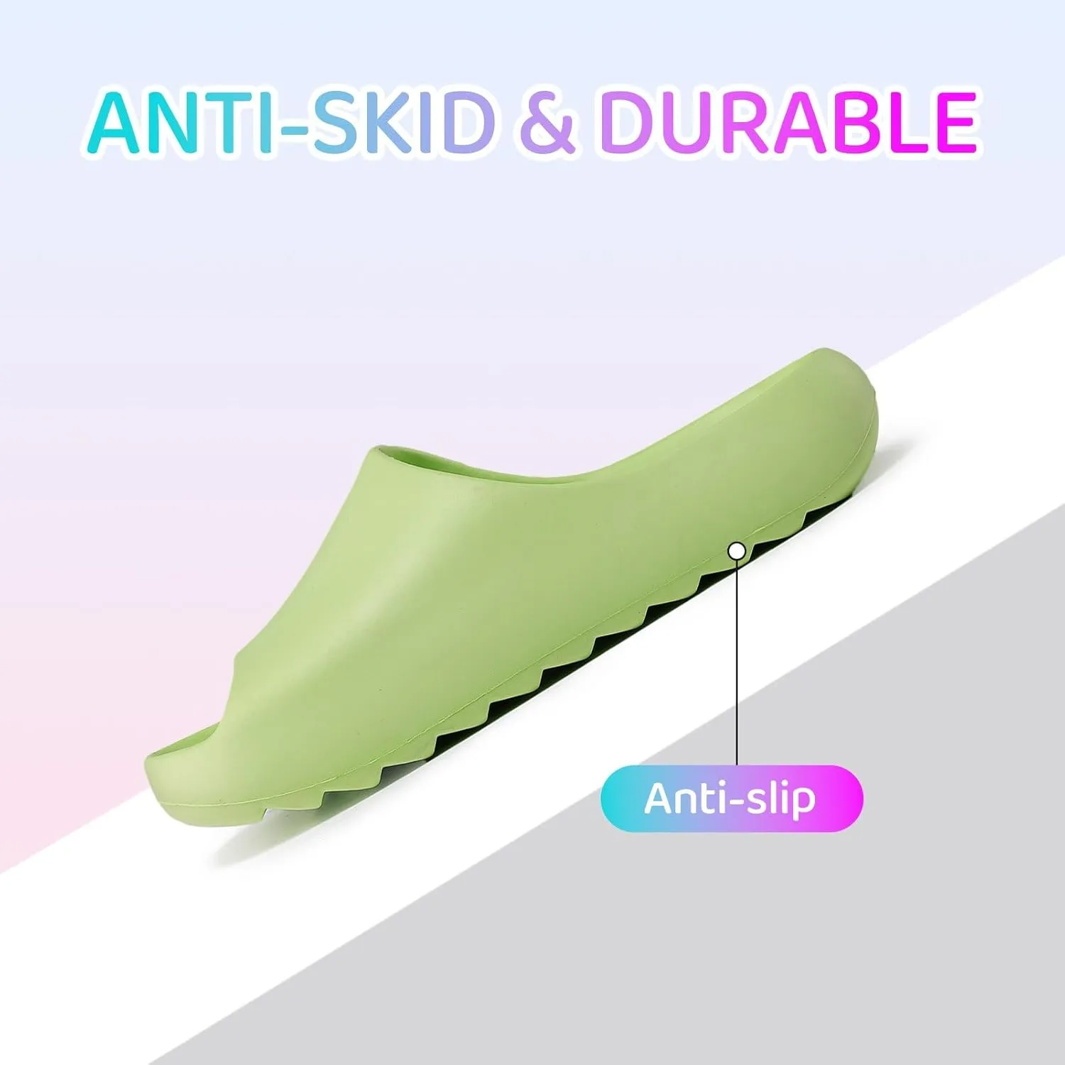 Cloud Slides for Kids,Boys Girls Shower Slippers Bathroom Pool Sandals,Toddler Home House Open Toe Comfy Thick Sole Slippers,Summer Non-Slip Beach Shoes