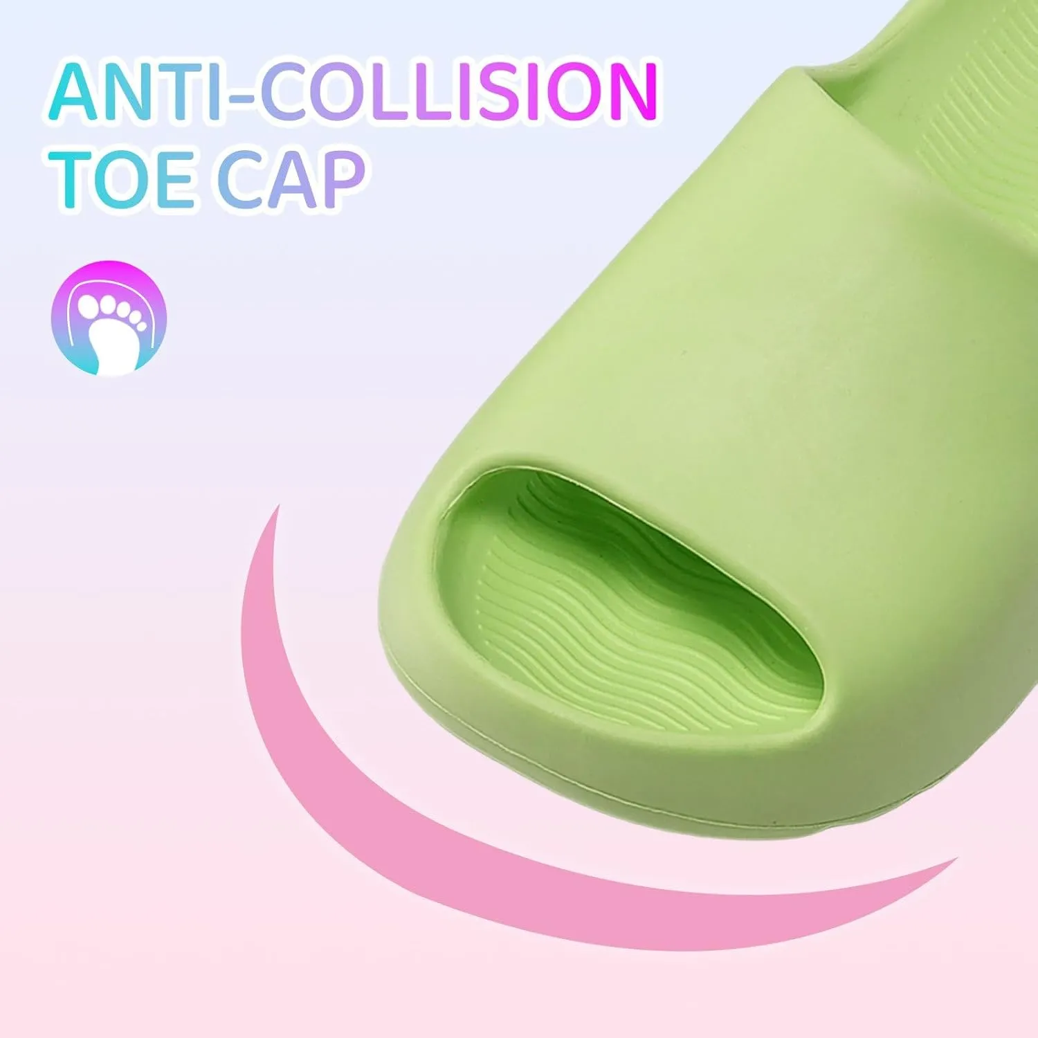 Cloud Slides for Kids,Boys Girls Shower Slippers Bathroom Pool Sandals,Toddler Home House Open Toe Comfy Thick Sole Slippers,Summer Non-Slip Beach Shoes