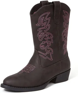 Deer Stags Boy's Ranch Western Boot