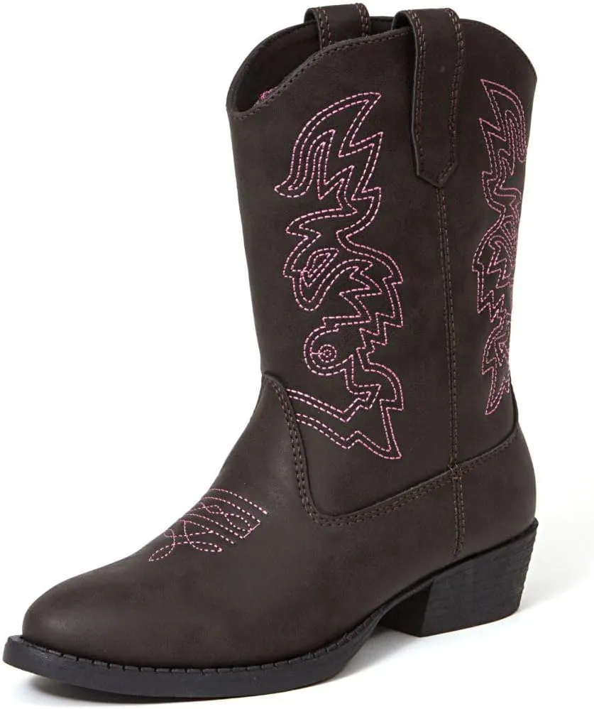 Deer Stags Boy's Ranch Western Boot