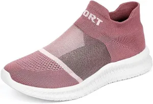 DESESE Men's Transparent Mesh Lightweight Socks Sneakers Breathable Knitted Casual Sneakers Arch Support Non-Slip Loafers,Summer Slip-on Walking Shoes