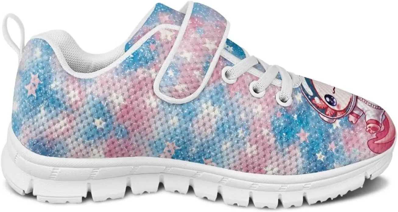 Doojoayie Athletic Shoes for Kids Girls for Active Kids Play Running Jogging Shoes