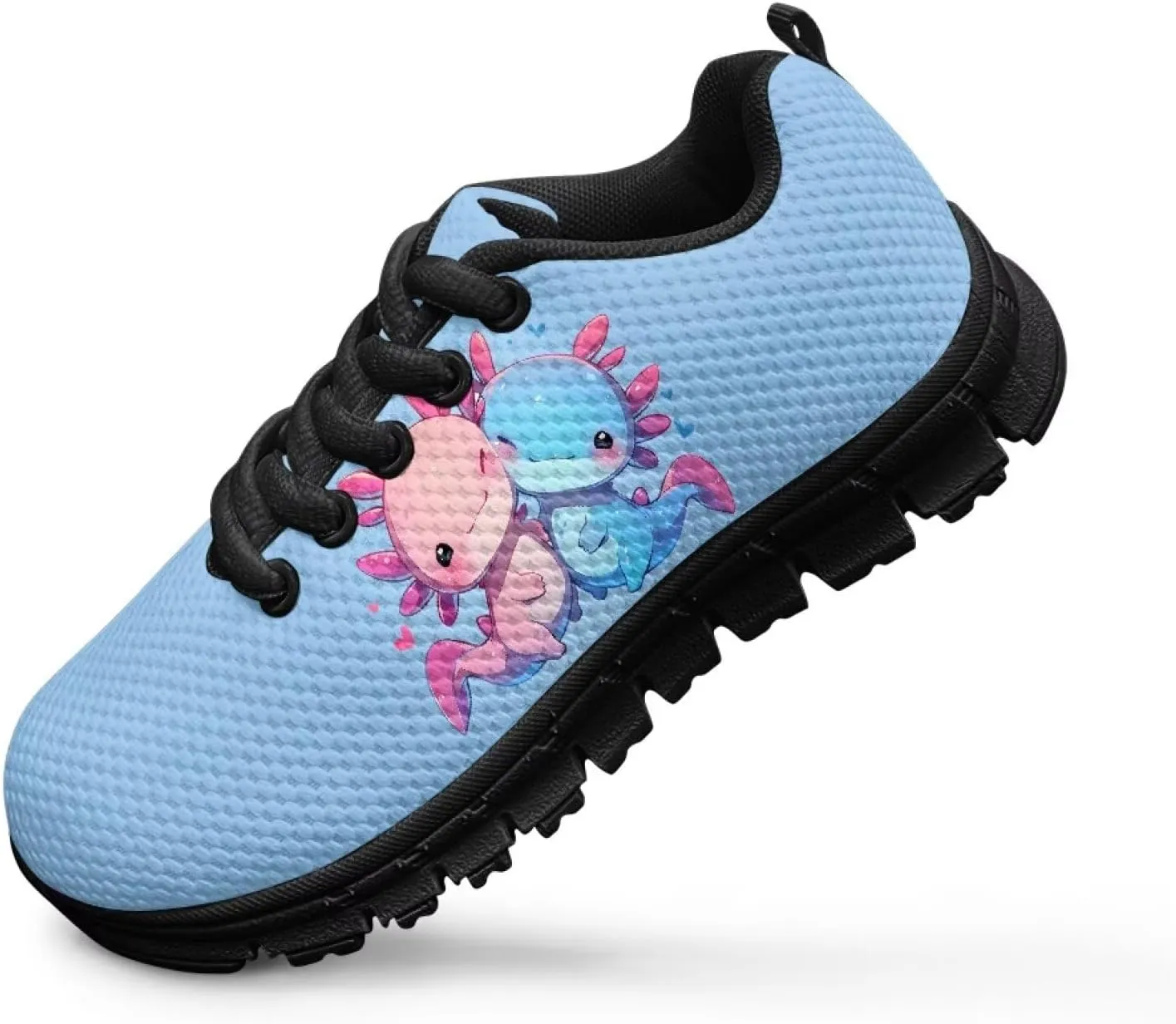 Doojoayie Cute Shoes for Girls Non-Slip Running Sneakers for Daily Causal