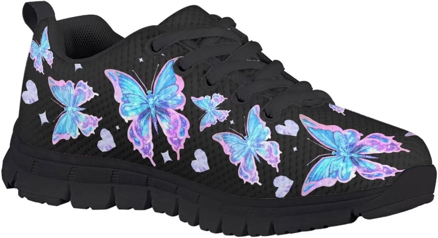 Doojoayie Cute Shoes for Girls Non-Slip Running Sneakers for Daily Causal