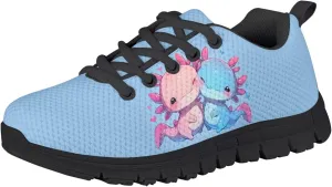Doojoayie Cute Shoes for Girls Non-Slip Running Sneakers for Daily Causal