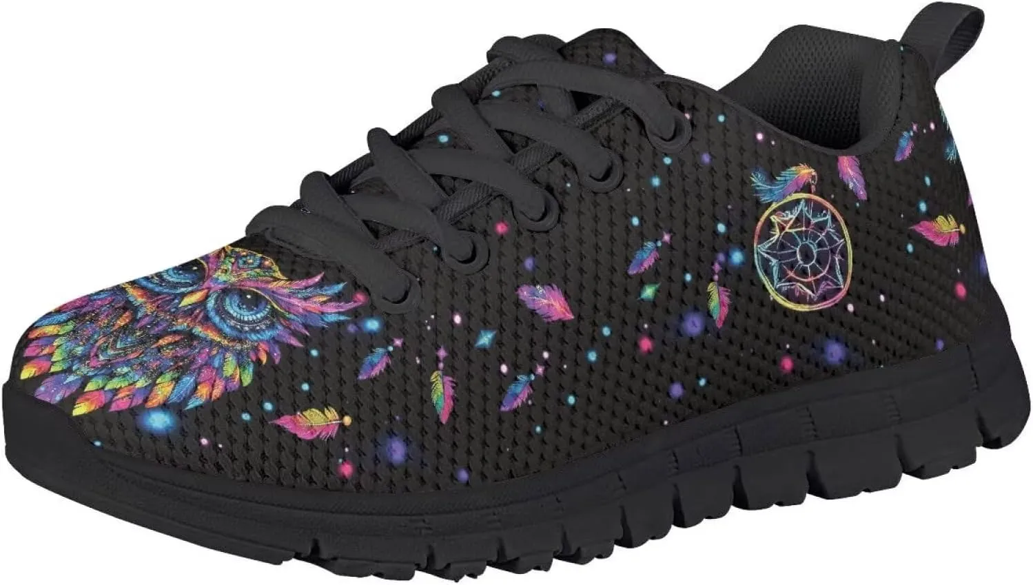 Doojoayie Cute Shoes for Girls Non-Slip Running Sneakers for Daily Causal