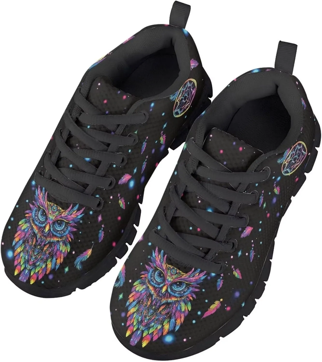 Doojoayie Cute Shoes for Girls Non-Slip Running Sneakers for Daily Causal