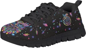 Doojoayie Cute Shoes for Girls Non-Slip Running Sneakers for Daily Causal