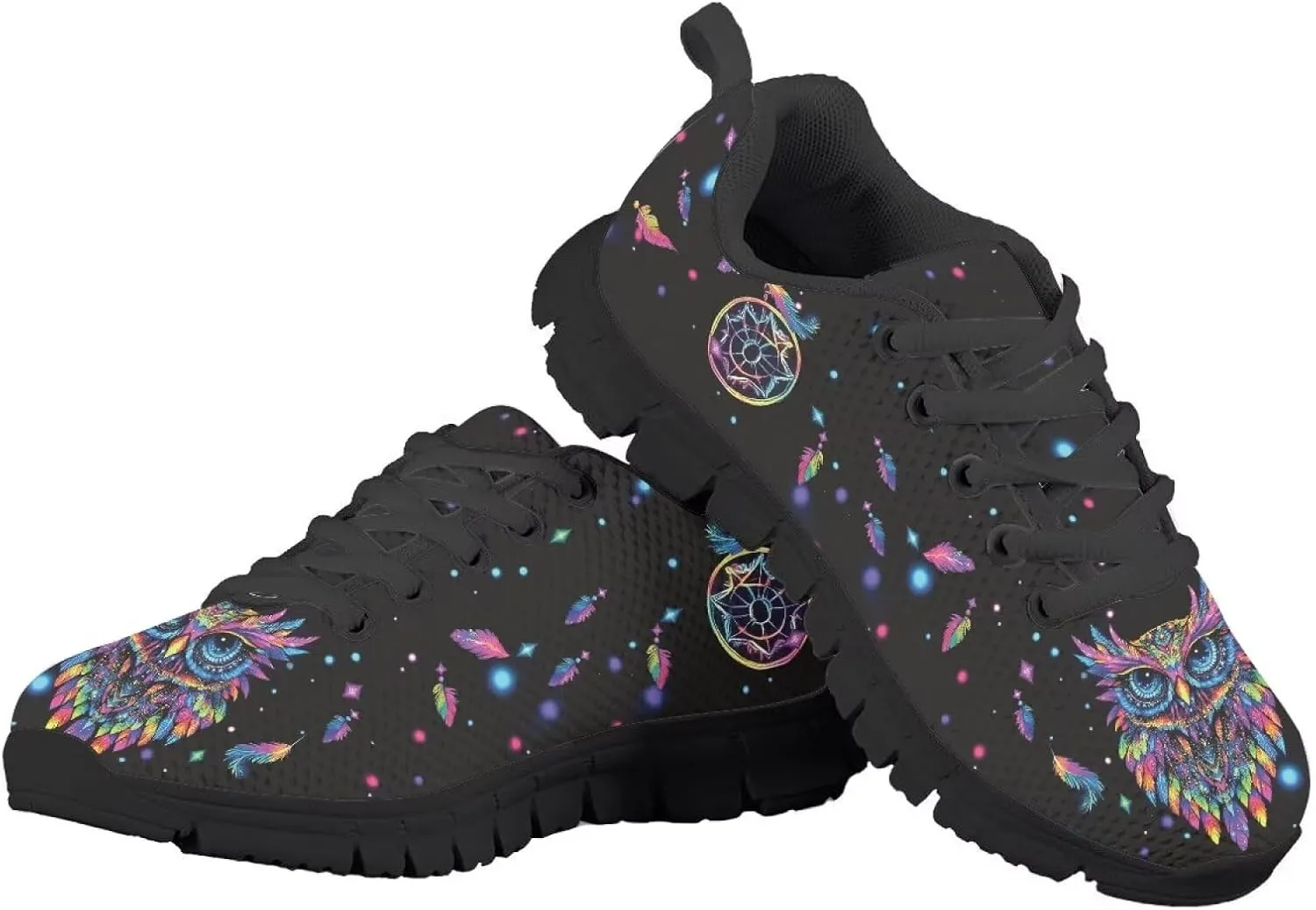 Doojoayie Cute Shoes for Girls Non-Slip Running Sneakers for Daily Causal