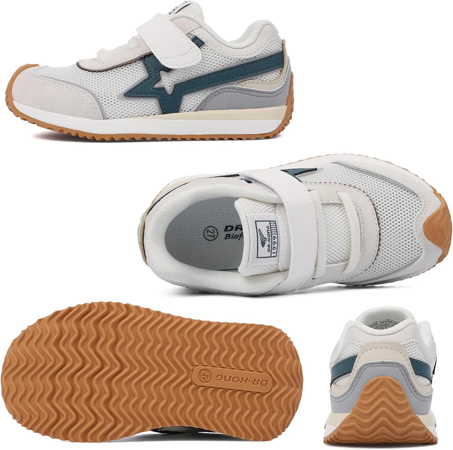 Dr Kong Toddler Shoes Kids Shoes for Boys and Girls Lightweight Durable Casual Athletic Kids Sneakers for Toddlers and Little Kids