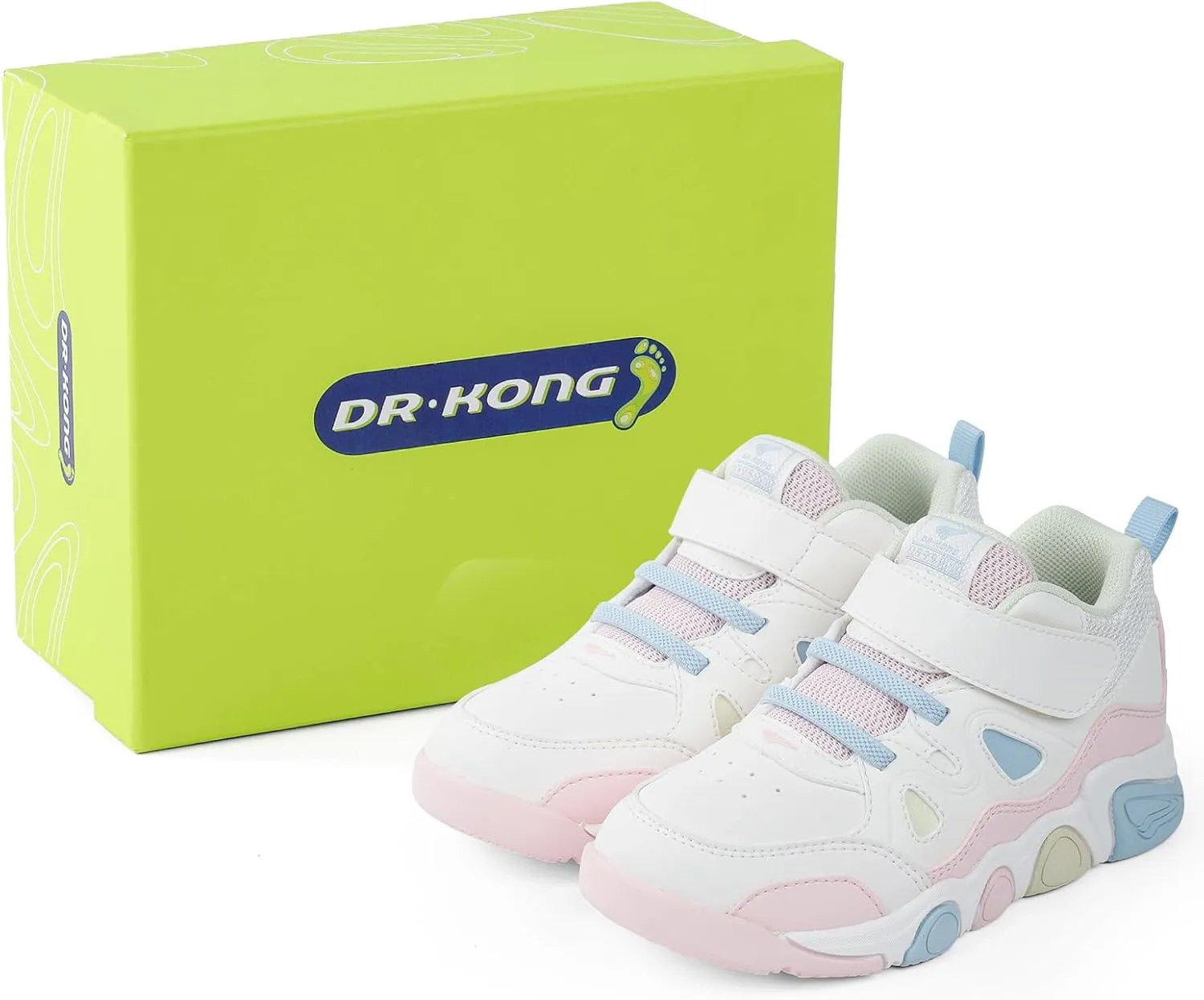 Dr Kong Toddler Shoes Kids Shoes for Boys and Girls Lightweight Durable Casual Athletic Kids Sneakers for Toddlers and Little Kids