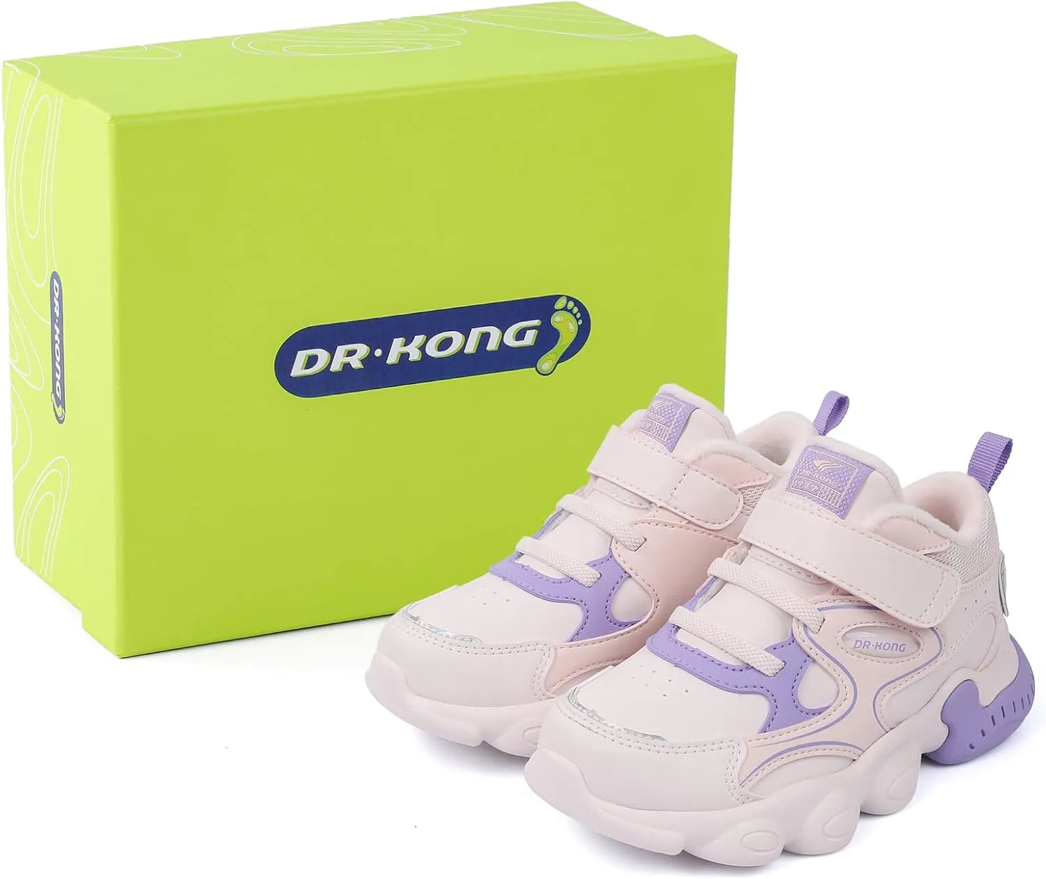 Dr Kong Toddler Shoes Kids Shoes for Boys and Girls Lightweight Durable Casual Athletic Kids Sneakers for Toddlers and Little Kids