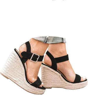 Eduavar Sandals for Women 2025 Slingback Pointed Closed Toe Low Block Heels Sandals Dress Party Elegant Wedge Pumps Shoes