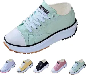 Elsvia Orthopedic Canvas Hike Platforms Sneakers, Elsvia Orthopedic Canvas Hike Platform Sneakers Shoes for Women