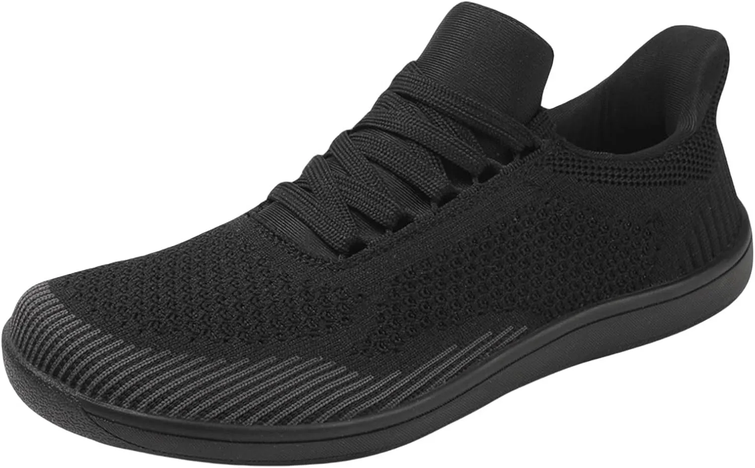 Fashion Sneakers for Men Lace-up Mesh Flat Bottom Soft Walking Running Shoes Comfortable Tennis Shoes Non Slip Casual Daily Wear Mens Sneakers