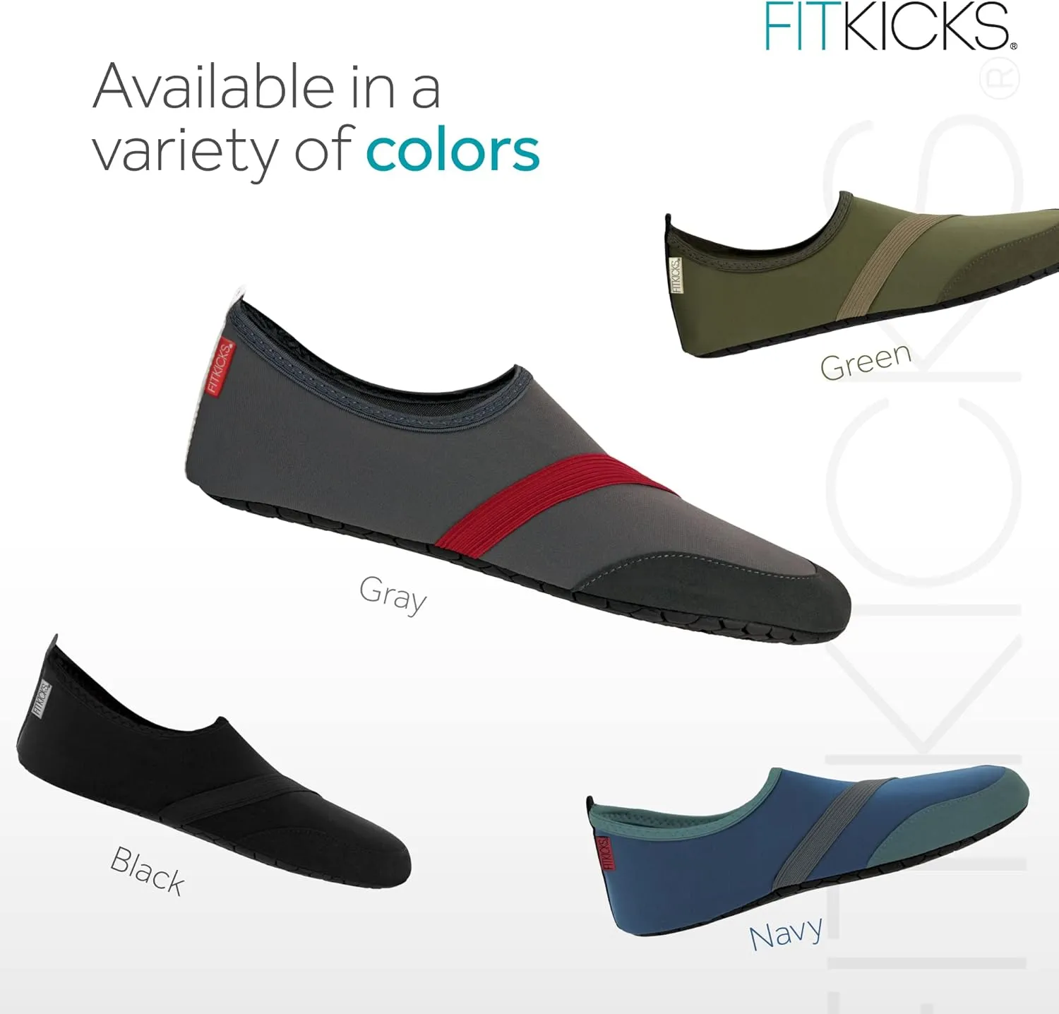 FITKICKS Active Men's Footwear Foldable Water Shoes