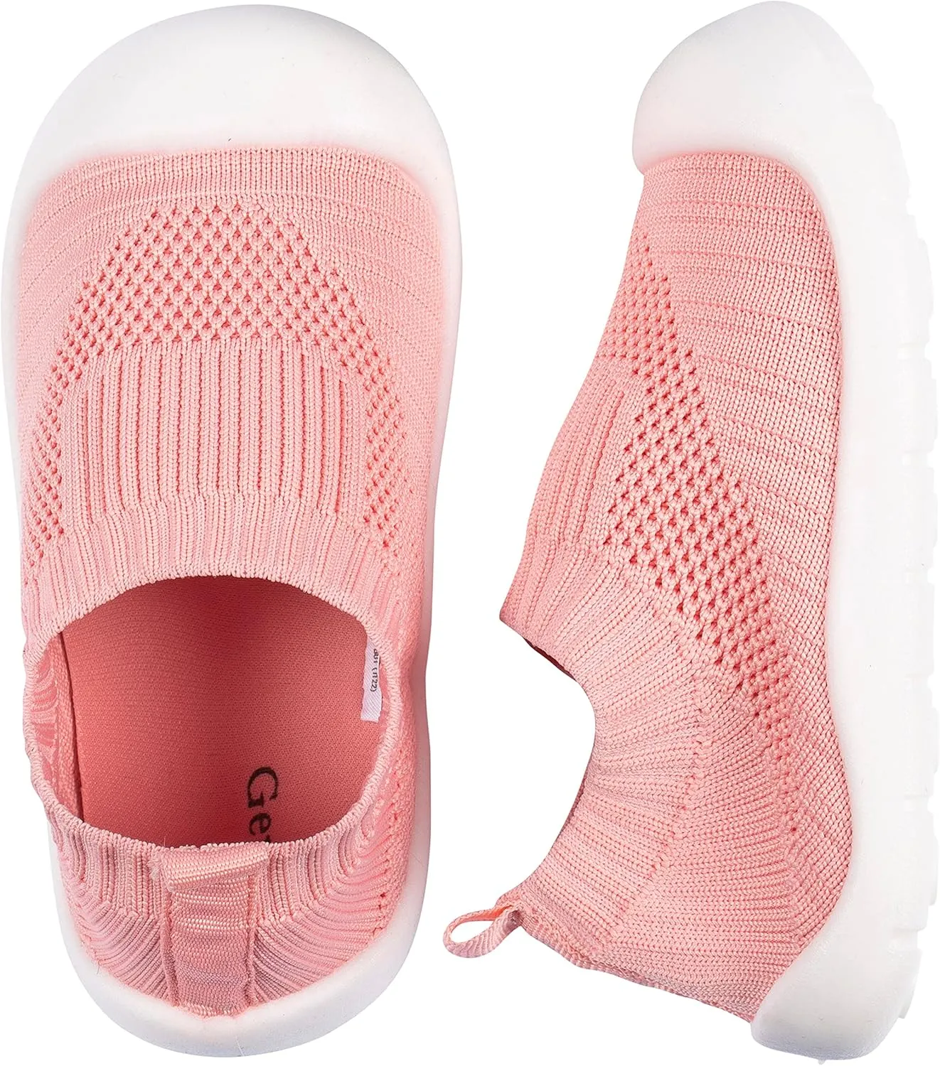 Gerber Kids' Baby Toddler Boy and Girl Stretchy Knit Slip-On Sneaker