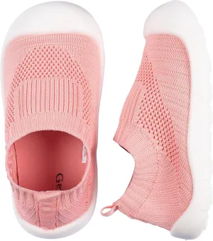Gerber Kids' Baby Toddler Boy and Girl Stretchy Knit Slip-On Sneaker