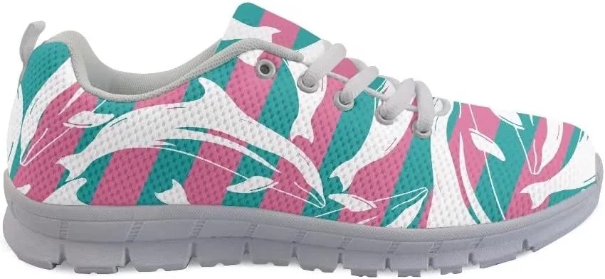 GIFTPUZZ Women's Fashion Sneakers Walking Mesh Running Sports Athletic Trainers Shoes