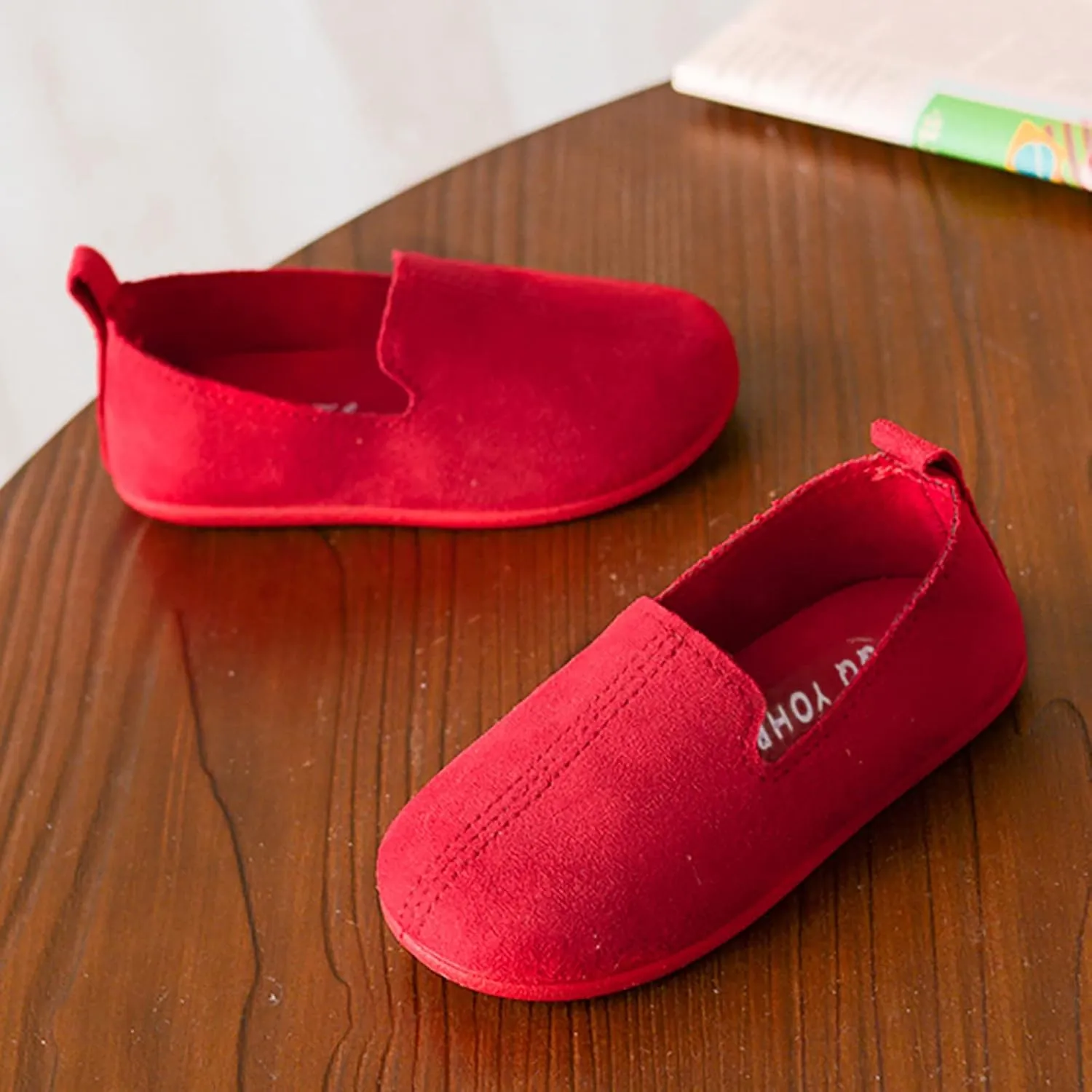 Girls Kids Loafers Sneaker Light Comfy Sport Shoes Toddler Boys Outdoor Indoor Casual Soft Leather Shoes Dress Dance