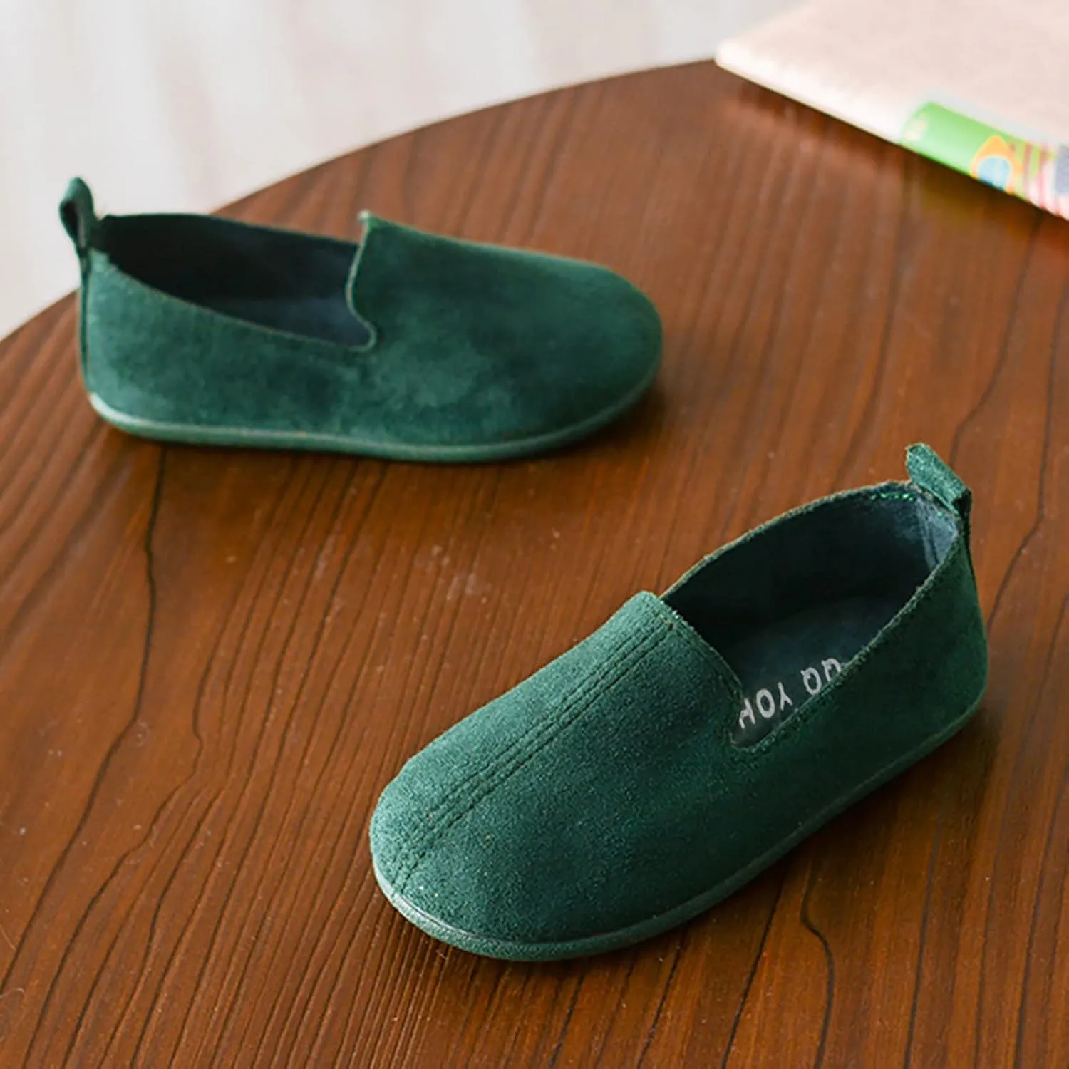 Girls Kids Loafers Sneaker Light Comfy Sport Shoes Toddler Boys Outdoor Indoor Casual Soft Leather Shoes Dress Dance