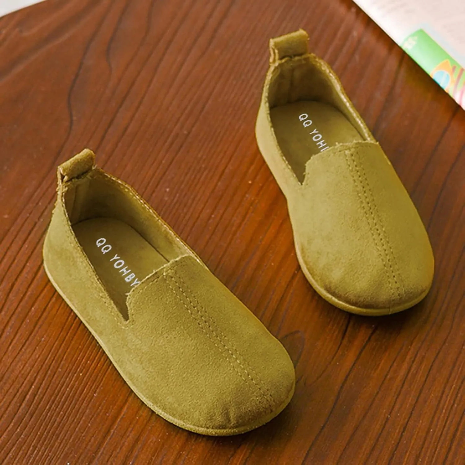 Girls Kids Loafers Sneaker Light Comfy Sport Shoes Toddler Boys Outdoor Indoor Casual Soft Leather Shoes Dress Dance