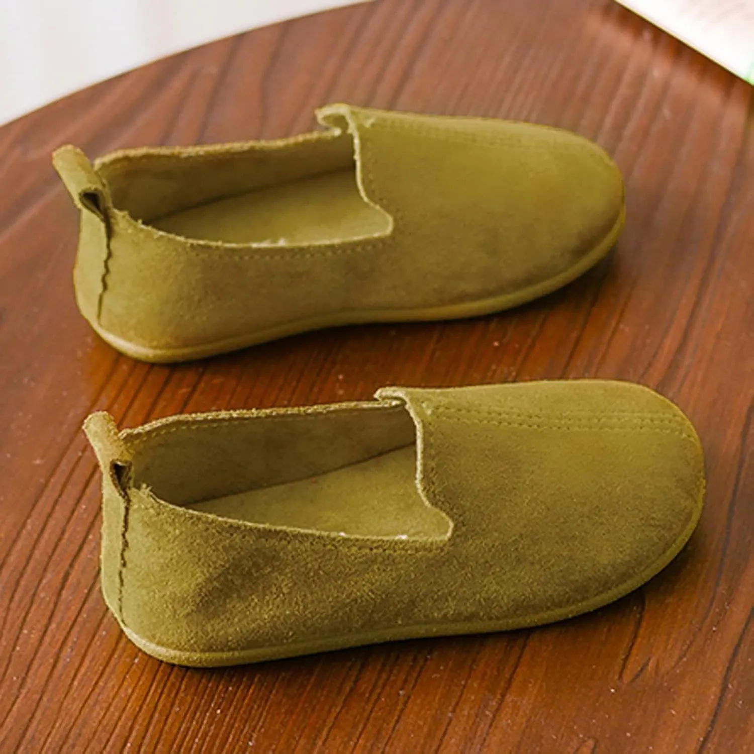 Girls Kids Loafers Sneaker Light Comfy Sport Shoes Toddler Boys Outdoor Indoor Casual Soft Leather Shoes Dress Dance