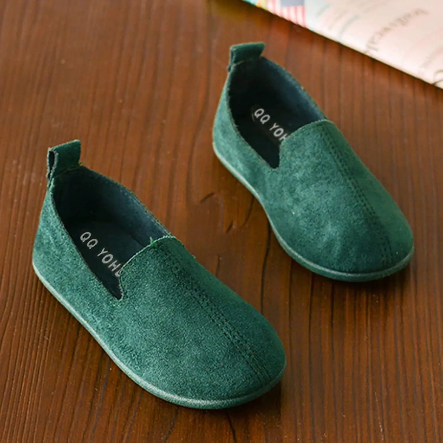 Girls Kids Loafers Sneaker Light Comfy Sport Shoes Toddler Boys Outdoor Indoor Casual Soft Leather Shoes Dress Dance