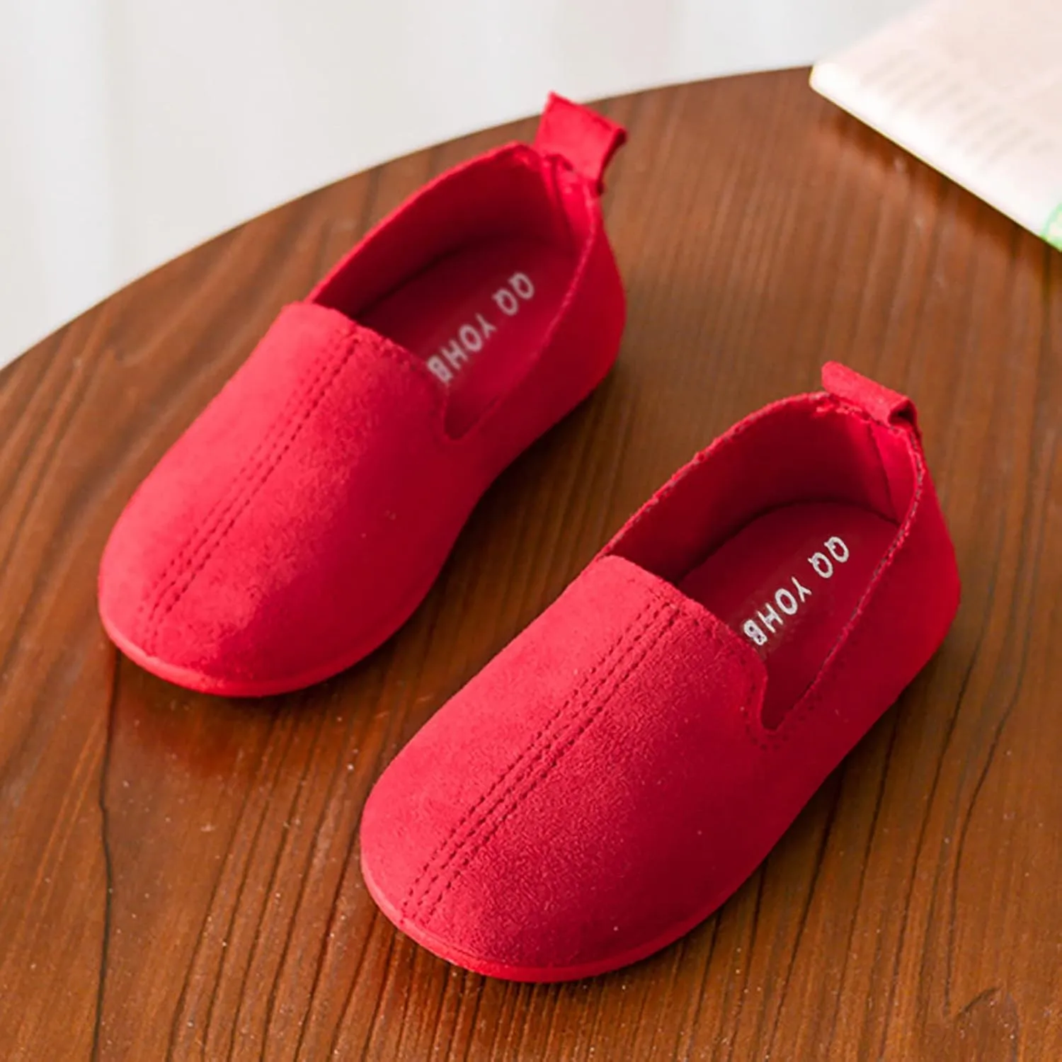 Girls Kids Loafers Sneaker Light Comfy Sport Shoes Toddler Boys Outdoor Indoor Casual Soft Leather Shoes Dress Dance