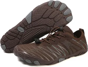Grounded Footwear Shoes Women Men Non-Slip Healthy Pro Barefoot Shoe Quick-Dry Aqua Shoes Unisex Ortho Stretch Cushion Sneakers Breathable Walking Sneakers with Non-Slip Sole & Wide Toe Box