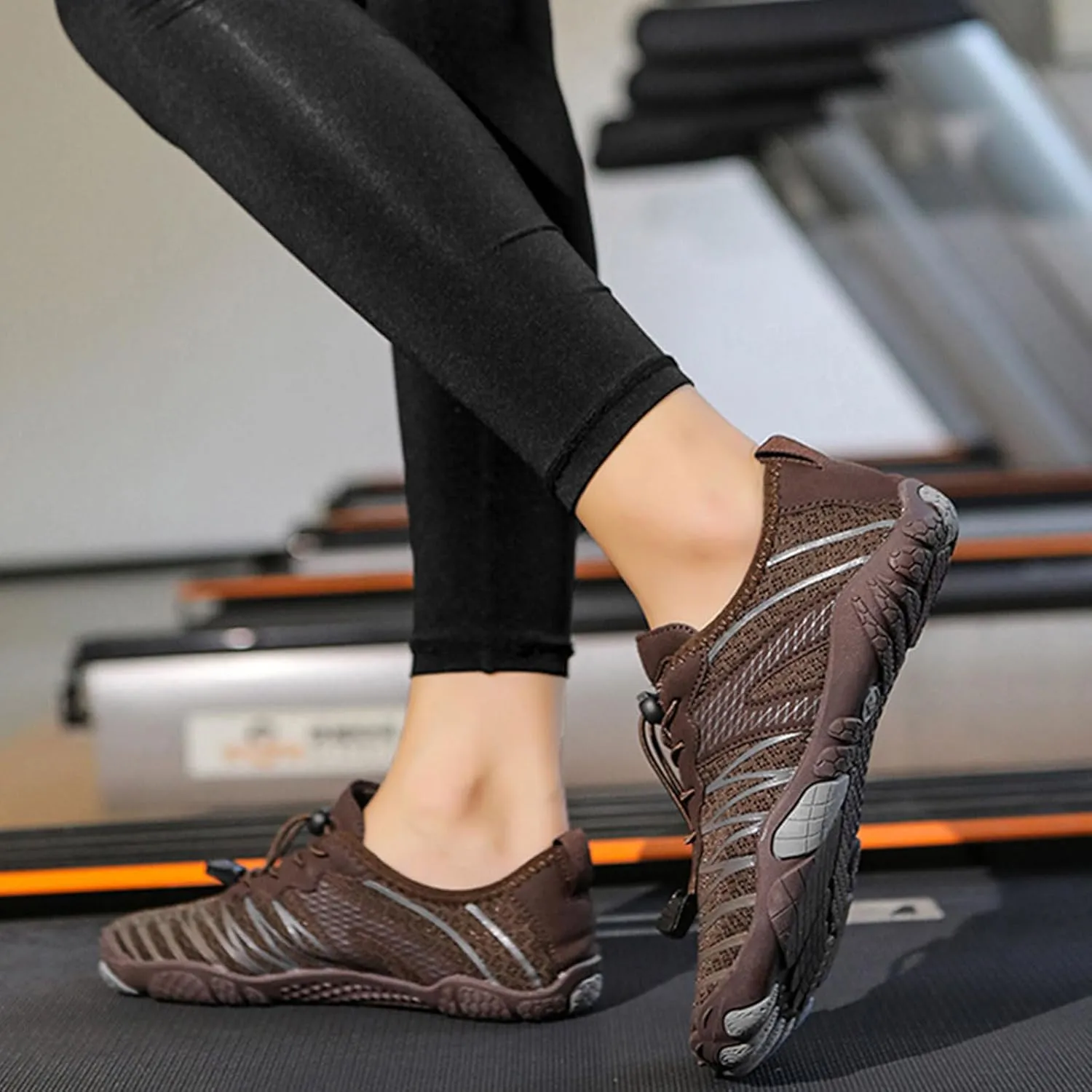 Grounded Footwear Shoes Women Men Non-Slip Healthy Pro Barefoot Shoe Quick-Dry Aqua Shoes Unisex Ortho Stretch Cushion Sneakers Breathable Walking Sneakers with Non-Slip Sole & Wide Toe Box