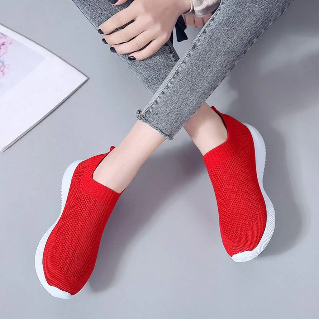 Gym Shoes for Women Weight Lifting Zapatos Antideslizante Para Mujer Walking Shoes for Women 2023 Arch Support Wedge Slip On Sneakers for Women Comfortable Dressy Zapato Antiderrapante Mujer