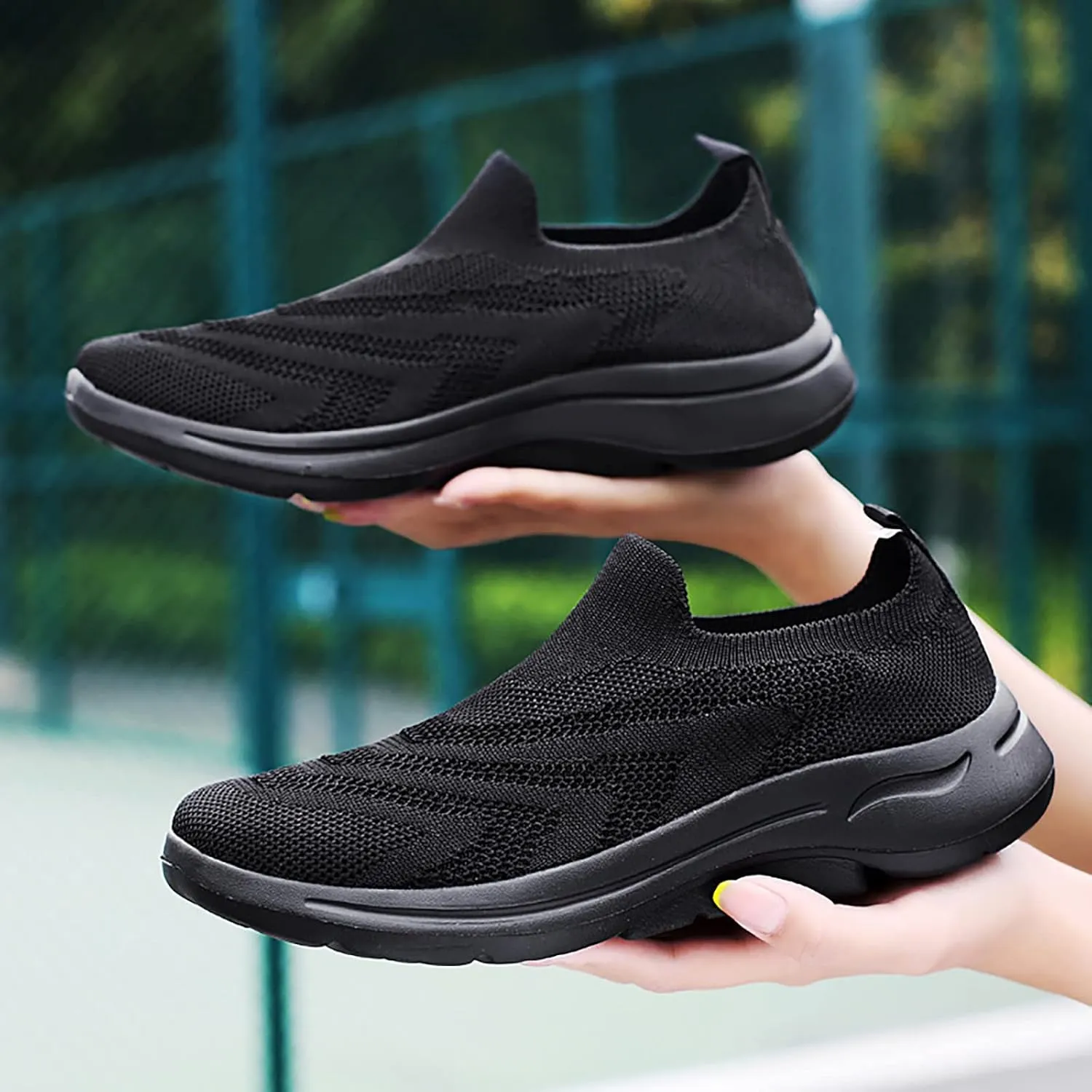 Gym Shoes for Women Workout Size 12 Slip On Shoes for Women with Arch Support Cute Black Sneakers for Women Dressy Walking Sneakers for Women 2023 Zapatos De Trabajo para Mujer