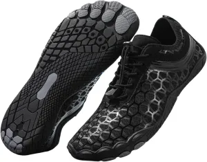 Hike Barefoot Shoes for Women Men Athletic Outdoor Hiking Sneaker Breathable and Lightweight Non-Slip Workout Shoes Wide Toe Water Shoe Beach Footwear with Drainage