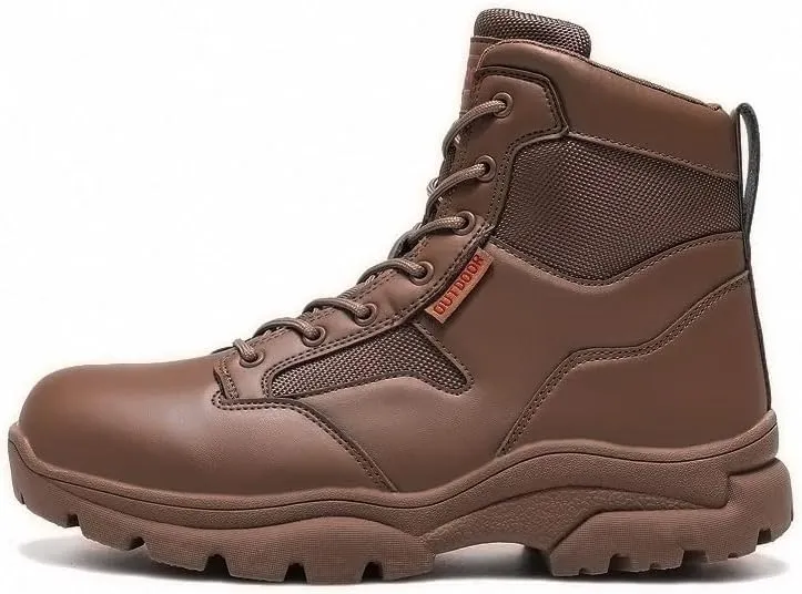 Hiking Boots Winter Snow Boots for Men Tactical Boots Men's Combat Boots Work Boots Outdoor Walking Shoes