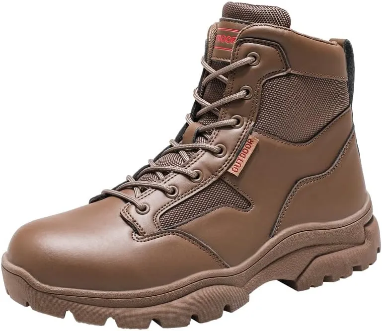 Hiking Boots Winter Snow Boots for Men Tactical Boots Men's Combat Boots Work Boots Outdoor Walking Shoes